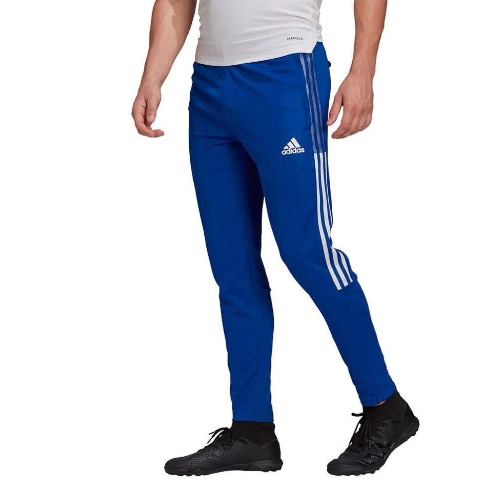 Adidas Men's Royal Blue White Tiro 21 Training Trouser Track Pants Size Large